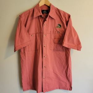 RedHead Pink Fishing Shirt, Medium